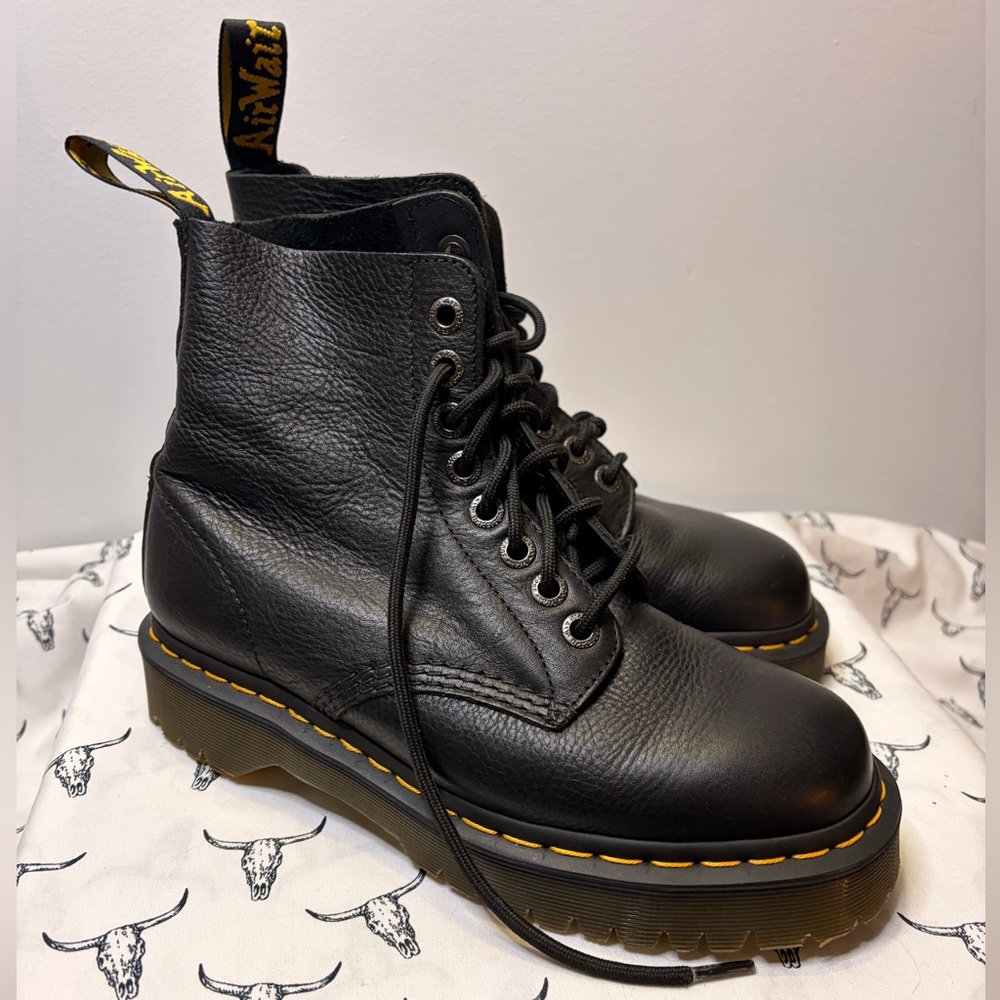 Black Doc Marten's